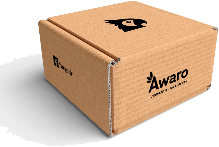 The Awaro shipping box